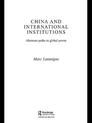 cover image of China and International Institutions